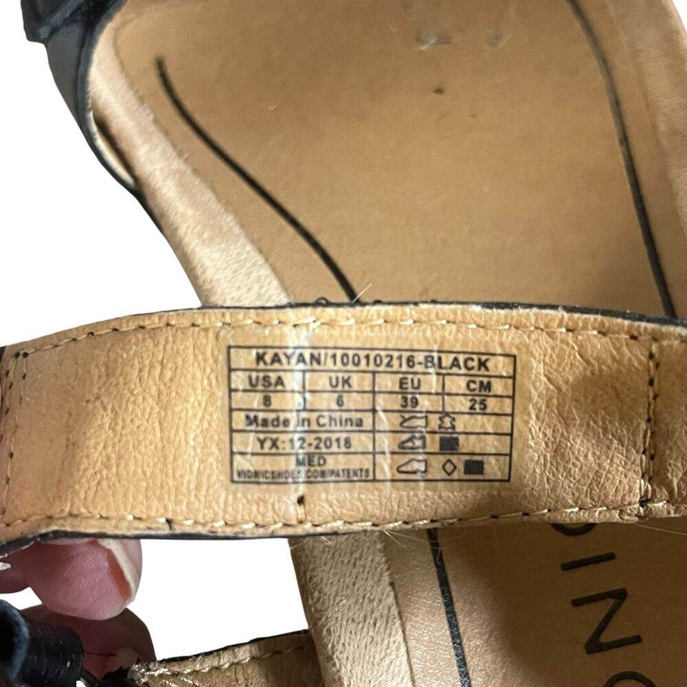 VIONIC Kayan Women's 8 Black Orthotic Backstrap Sport Comfort Sandals MSRP $125 - Picture 12 of 12
